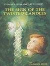 Cover image for The Sign of the Twisted Candles